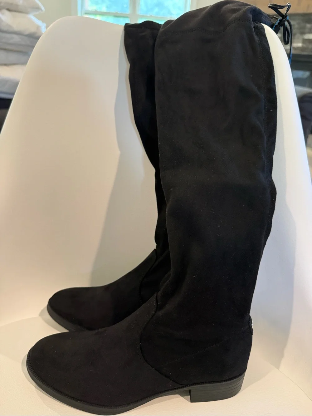 ☀️🌊 Circus by Sam Edelman Peyton Tall black suede boots NWT